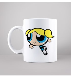 Power Puff Girls Bubbles Tasarımlı Kupa
