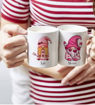 BK Gift Kişiye Özel Sevgililer Temalı 2’li Beyaz Kupa Bardak, Sevgililer Günü Hediyesi, Sevgiliye Hediye, Ev Hediyesi-4