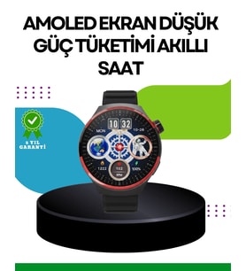 Spor Takipli Akıllı Saat Kablosuz Şarj