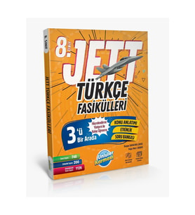 8. SINIF LGS JETT TÜRKÇE FASİKÜLLERİ