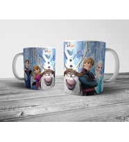 Pixxa Frozen Karlar Ülkesi (Elsa, Anna, Olaf) Kupa Bardak Model 4