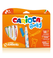 Carioca Keçeli Kalem Jumbo Bebek Süper Yıkanabilir 12 Li 42814