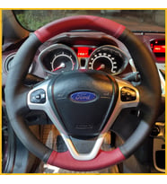 Ford Fiesta Titanyum Kasa Araca Özel Direksiyon Kılıfı (Karışık)
