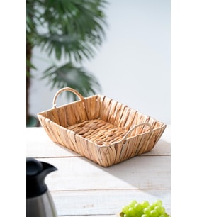 Wicker Hasır Ekmek Sepeti - 29 cm
