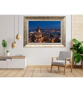 Gümüş Çerçeveli dekoratif Tablo as909