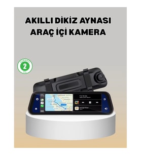 Park Monitörlü Dikiz Aynası Araç Kamerası – Gece Görüşü ve Geri Görüş Kamerası