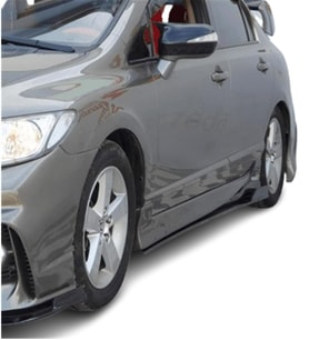 Honda Civic Fd6 Fb7 (2006 - 2016)  Marşpiyel Altı Lip (Plastik)