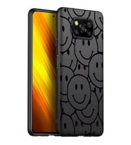 Xiaomi Poco X3 İle Uyumlu Premier Kalite Özel Üretim Baskılı Silikon Telefon Kılıfı BC 8