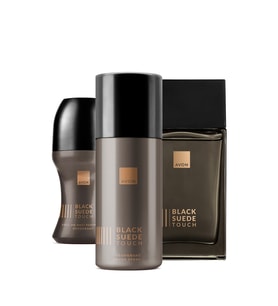 Black Suede Touch Erkek Parfüm Rollon Deodorant Paketi