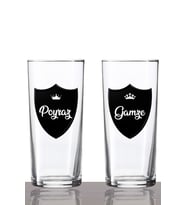 Kişiye Özel 2'li Royalty Rakı Bardağı