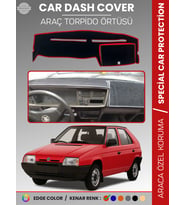 SKODA FAVORİT (1987-1995) Torpido Örtüsü Ön Göğüs Halı Torpido Koruma Birebir Uyum Kaymaz UV Koruma
