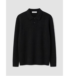 LCW Vision Siyah Polo Yaka Erkek Triko Kazak