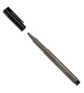 Faber Castell Pitt Calligraphy Pen 2 mm Kahverengi Kaligrafi Kalemi 