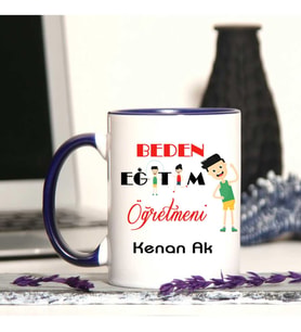Beden Öğretmenine Özel Öğretmenler Günü Hediyesi Kişiye Özel Kupa Bardak