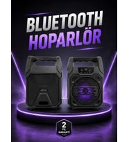 6.5 İnç Kablosuz Hoparlör Bluetooth Bağlantılı Yüksek Ses
