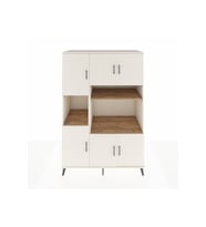 Kronos Dolap 9 Raflı 6 Kapaklı 132x59x195 Aytaşı-Aytaşı/Çam