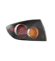 Mazda 3 Sedan Sol Dış Stop Lambası Siyah 2004-2008