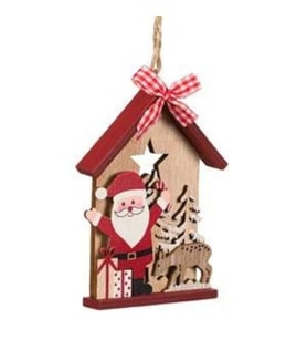 Yılbaşı Noel Baba Dekor Süs 11 Cm 1 Adet