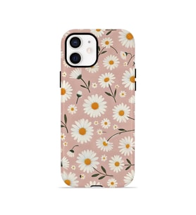 iPhone 11 Vorian Çift Katmanlı Kılıf Daisy Mocha Garden