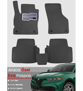 ALFA ROMEO TONALE (2022-2025) Uyumlu EVA Paspas Tam Set–Araca Özel,Kolay Montaj,Su Geçirmez