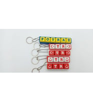 İsme Özel Clicker Anahtarlık (Beş Harf) (Standart)
