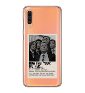 Samsung Galaxy A70 Uyumlu How I Met Your Mother Tasarımlı Şeffaf Telefon Kılıfı