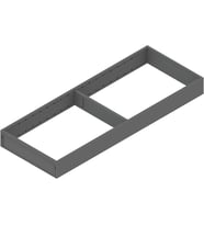 Blum Ambia-line M Bölümlendirme Çerçeve 200*500 Orion Gri ZC7S500RS2