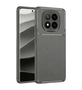 Note 14 Pro Plus Kılıf Auto Focus Karbon Kapak - Gri