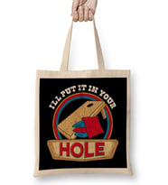 You Shuck At Cornhole Cute & Funny I'll Put It In Your Hole Cornhole Pun Bez Çanta Uzun Saplı