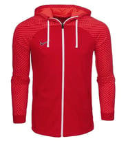 Nike M Nk Df Strk Erkek Kırmızı/Pembe Futbol Sweatshirt (Kırmızı-Pembe)