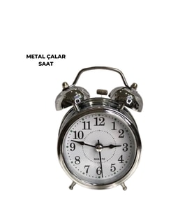 Dekoratif Gümüş Saat - Lisinya