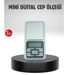 Hassas Tartım İçin Dijital Cep Terazisi Sayma Modlu