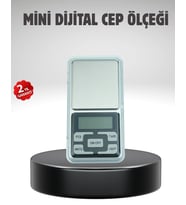 Hassas Tartım İçin Dijital Cep Terazisi Sayma Modlu