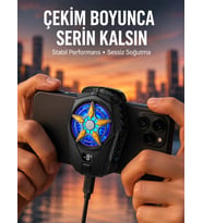 Oyunlar İçin Telefon Soğutucu – 65-85 Mm Uyumlu, Dijital Ekranlı Yeni Nesil