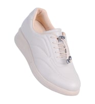 Elmisa 059 Krem Kadın Casual Ayakkabı