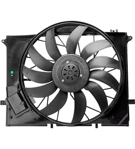 Mercedes W220 2003-2005 Komple Fan M112 M113 OM648 600W 2205000193 Wender