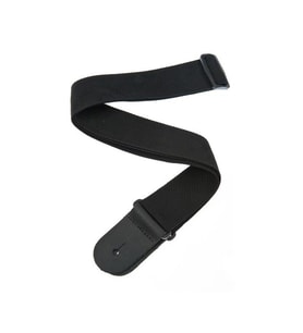Planet Waves PWS100 Polipropilen Gitar Askısı - Siyah (Aksesuar)  Dayanıklı Dokuma Yapı, Ayarlanabilir Uzunluk ve Güvenli Deri Uçlar ile Klasik ve Sağlam Tasarım