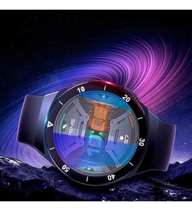Huawei GT2 42mm ​Sport PPMA Pet Saat Ekran Koruyucu (Siyah)