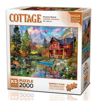 KS Games 2000 Parça Dağ İnziva Yeri Puzzle