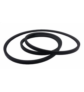 Bando17X675 Düz V Kayış (Siyah-Gri)