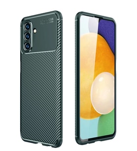 Galaxy A36 Kılıf Auto Focus Karbon Kapak - Koyu Yeşil