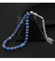 Lapis Lazuli Doğal Taş Tesbih 33lük - 8mm (Çok Renkli)