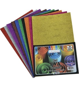 Südor Eva 20X30 Cm 2 Mm 10 Renk Simli Yapışkanlı