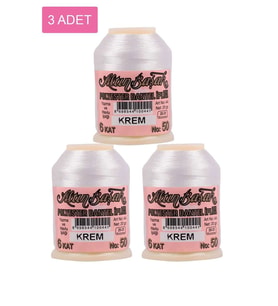 3 Adet Altınbaşak Oya ve Dantel İpi 20 gr - Royaleks - No: