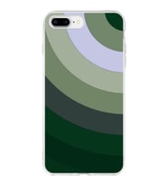 Apple iPhone 7 Plus Uyumlu Kapak Renk Cümbüşü Tasarımlı Şeffaf Silikon Kılıf