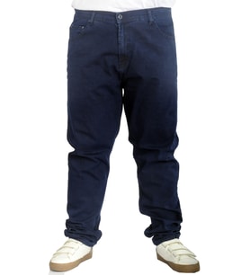 Mode XL Büyük Beden Erkek Kot Pantolon STEFANO BLUE 22938 LACİVERT