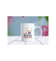 En Süper Anneanne Yazılı Kupa Bardak (Beyaz)