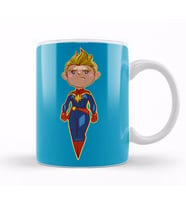Captain Marvel Kupa Bardak Porselen