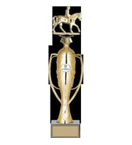 ODAK KUPA - Figürlü Kupalar - At / Binici Figürlü Kupalar FG-026 A - 43 cm