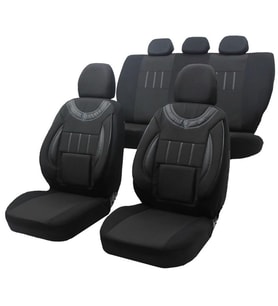 Nissan Note Uyumlu Jakarlı Oto Koltuk Kılıfı (Siyah)